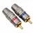 SINUSLIVE CS-2 Cinchstecker Rot/Blau