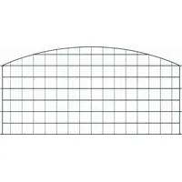 vidaXL Teichzaun Set 5 pcs Grün 100 x 50 cm Stahl vidaXL