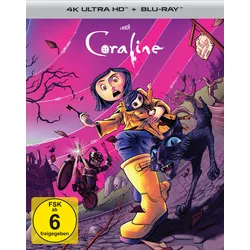 Coraline (Steelbook, 4K-UHD+Blu-ray)