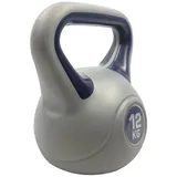 HELO24 Kettlebell Schwunghantel Kugelhantel 12 kg F grau