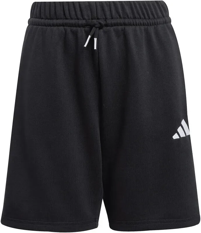 adidas French Terry Slogan Sweatshorts Jungen KC5407 - black 152
