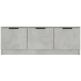 vidaXL TV-Schrank Betongrau 102x35x36,5 cm Holzwerkstoff