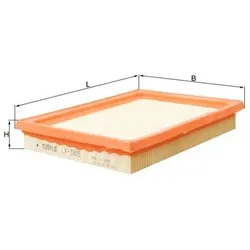 MAHLE Luftfilter  für NISSAN 165461HC2A LX 3305