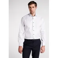 Eterna Modern Fit Langarmhemd Weiß 41