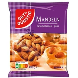 Gut und Günstig Mandeln naturbelassen 200 g