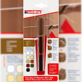 edding Möbel-Reparatur-Wachs-Set 8901 (3er Blister)
