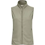 Oxmo Fleeceweste OXMO "Fleeceweste OXRagnara", Damen, Gr. S, grün (seagrass), Obermaterial: 100% Polyester PES., Westen Fleeceweste