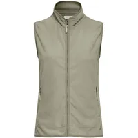 Oxmo Fleeceweste OXMO "Fleeceweste OXRagnara", Damen, Gr. S, grün (seagrass), Obermaterial: 100% Polyester PES., Westen Fleeceweste
