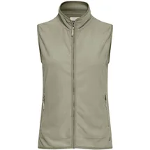 Oxmo Fleeceweste OXMO "Fleeceweste OXRagnara", Damen, Gr. S, grün (seagrass), Obermaterial: 100% Polyester PES., Westen Fleeceweste