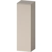 Duravit Qatego Halbhochschrank 40 x 36 x 132 cm Taupe Matt Glas