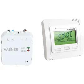 VASNER Funk Raumthermostat Set VFTB-US Unterputz digital programmierbar