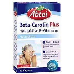 Abtei Beta-Carotin Plus (hautaktive B-Vitamine) 50 ST
