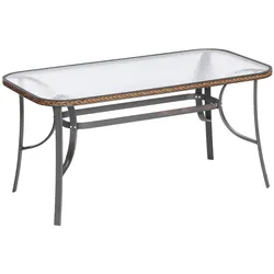 Merxx Gartentisch Roma 150x80cm, natur