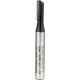Bosch Nutfräser Standard für Holz 6 mm D1 4,8 mm L 12,4 mm G 51 mm