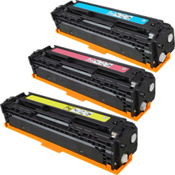 3 Ampertec Toner ersetzt HP CF371AM  3-farbig