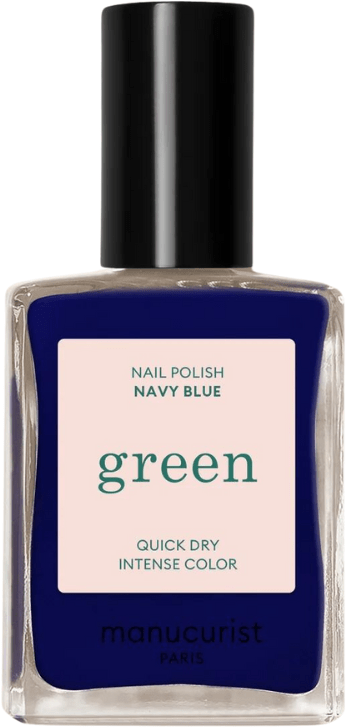 Green Nail Polish Navy Blue