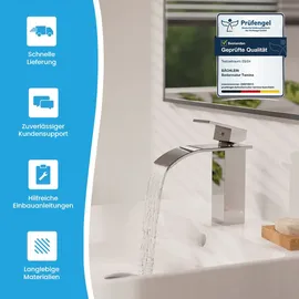 Bächlein Tamina Einhebelmischer Chrom