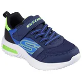 SKECHERS Sneaker »BOUNDER-TECH-ULTRAVOID«, Slip-On Sneaker, Klettschuh mit Gummizug und Klettriegel, Gr. 35, navy-limette, , 74741236-35