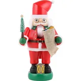 Richard Glässer GmbH Seiffen Nussknacker Weihnachtsmann 35 cm bunt