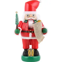 Richard Glässer GmbH Seiffen Nussknacker Weihnachtsmann 35 cm bunt