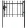 vidaXL Gartentor 100 x 75 cm Grau