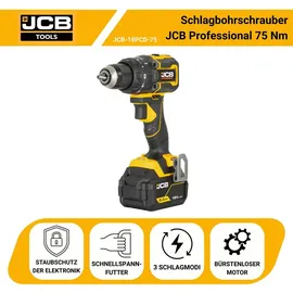 JCB Akku-Schlagbohrschrauber Compact inkl. 2 x 5,0 Ah