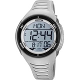 Calypso Herren Digital Gesteppte Daunenjacke Uhr mit Kunststoff Armband K5807/1