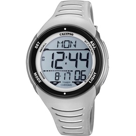 Calypso Herren Digital Gesteppte Daunenjacke Uhr mit Kunststoff Armband K5807/1