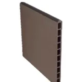 Tetzner & Jentzsch T & J WPC-Lamellen-Steckzaunsystem Tjörn-Serie Schokobraun 20 x 245 x 1795 mm
