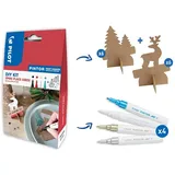 Pilot Pen PILOT Kreativmarker PINTOR 2.9 (F) DIY-Set Xmas Tischkarten