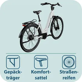 Tretwerk Amber Nexus 28 Zoll RH 48 cm Wave Weiß