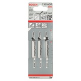 Bosch Professional BIM Stichsägeblatt T 101 AOF Clean for Hard Wood 3er-Pack (2608636225)