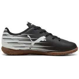 Puma Attacanto II IT Hallenschuhe Kinder schwarz/weiß 37,5