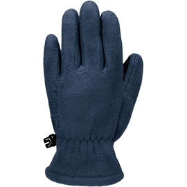 Jack Wolfskin Fleece Glove K Kinder Gr.152 - Handschuhe - blau night blue