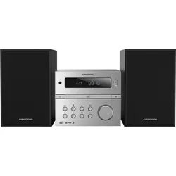 Grundig CMS 4200 Heim-Audio-Mikrosystem 120 W Schwarz, Silber
