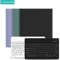 Usams Tablet-Hülle Winro-Hülle mit Tastatur iPad Pro 11 Zoll lila Hülle-weiße Tastatur (IPad Pro 11), Tablet Tastatur, Violett