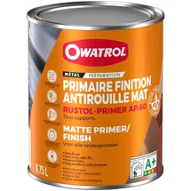 Owatrol Antirostgrundierung Ap60 Schwarz 0,75 l