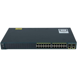 Cisco - WS-C2960-24TC-S - Catalyst 2960 24 10/100 + 2 T/SFP LAN Lite Image