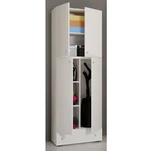 VCM Putzschrank Lona XXL in weiß