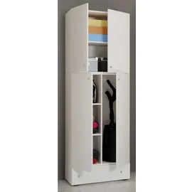 VCM Putzschrank Lona XXL in weiß
