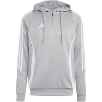 Adidas Tiro 24 Hoodie Herren - team mid grey/white XL