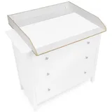 jonka Wickelaufsatz für IKEA Hemnes Kommoden - Weiß