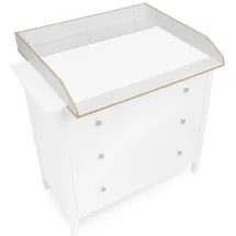 jonka Wickelaufsatz für IKEA Hemnes Kommoden - Weiß