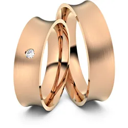Trauringe Neukirchen 585er Rotgold - 2794