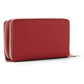 lazarotti Bologna Leather Geldbörse Damen rot