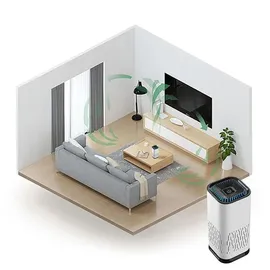 Zerodis Mini-Luftbefeuchter 250 Ml Weiß