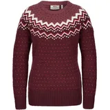 Fjällräven Övik Knit Pullover - Dark Garnet - XS