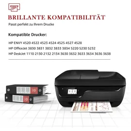 kompatible Ware kompatibel zu HP 302XL schwarz F6U68AE