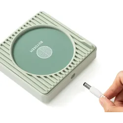 OA2001C0 Constant Temperature Coaster, Aluminiumlegierung, Silikonmaterial, automatische Abschaltung für 12 Stunden