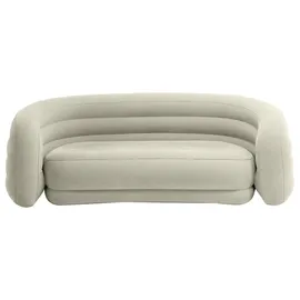 Intex Couch Viskose 2-Sitzer Grau